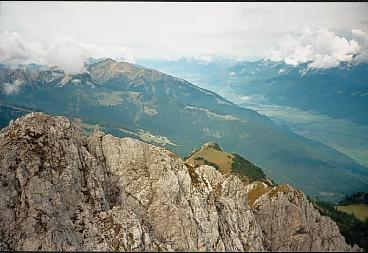 Blick auf Schlanitzen Alm