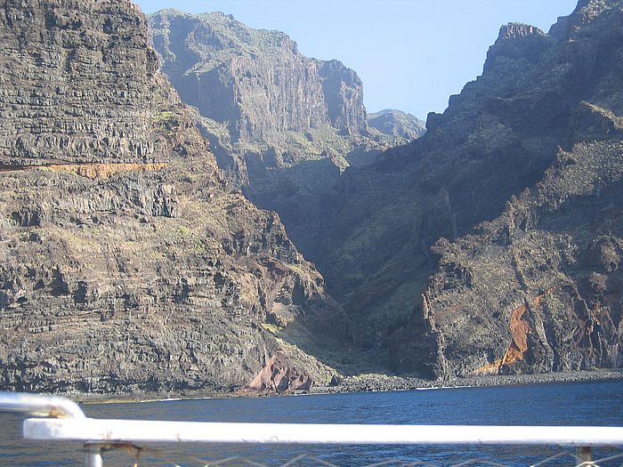 Barranco an der Südwestküste - canyon at southwest coast