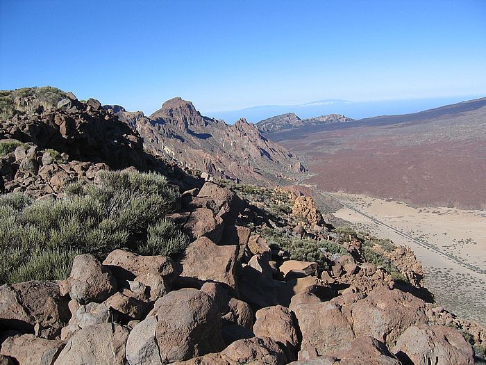 südlicher Teidekraterrand - Teide's southern crater's border